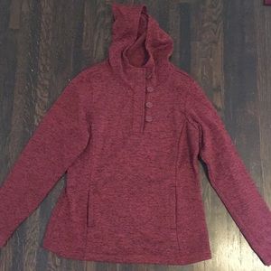 Columbia Fleece lined sweater